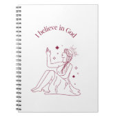 Ik geloof in God - Geloof en spiritualiteit Notitieboek (Voorkant)