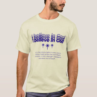 Ik geloof in God T-shirt
