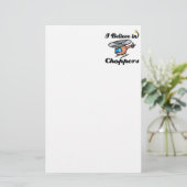 Ik geloof in helikopters briefpapier (Staand voorkant)