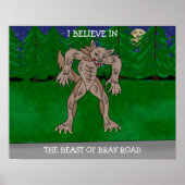 Ik geloof in het Beest van Bray Road Poster (Voorkant)