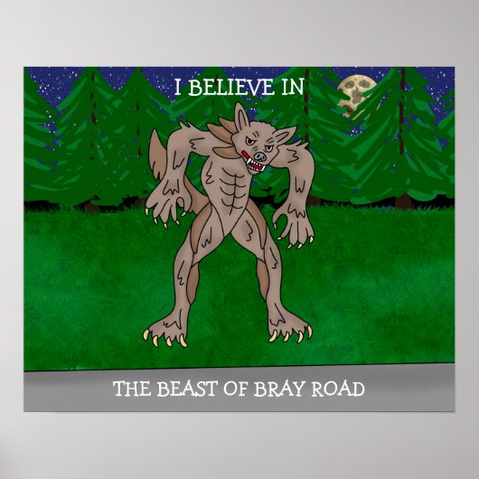Ik geloof in het Beest van Bray Road Poster (Voorkant)