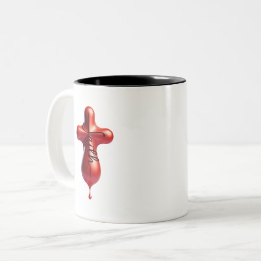 Ik geloof in het bloed van Mok (Voorkant links)