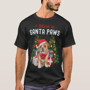 Ik geloof in het Bulldog Xmas Bulldog-programma in T-shirt