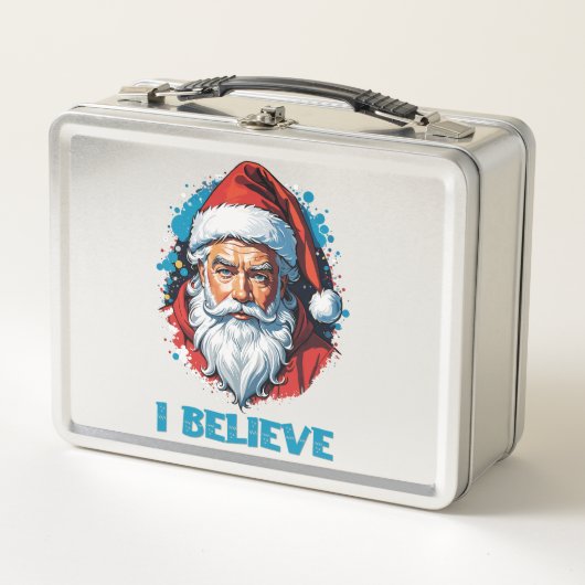 Ik geloof in het ontwerp van de Kerstman Graffiti- (Voorkant)