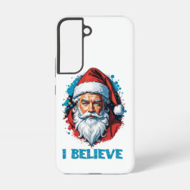 Ik geloof in het ontwerp van de Kerstman Graffiti- Samsung Galaxy Hoesje