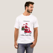 Ik geloof in het Santa T-shirt (Voorkant volledig)