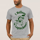 Ik geloof in het Shirt van Leprechauns (Voorkant)