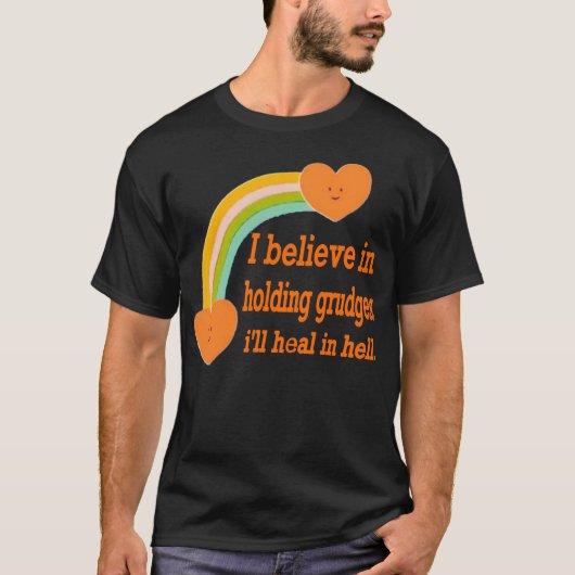 Ik geloof in het vasthouden van gulden, ik zal in t-shirt (Voorkant)