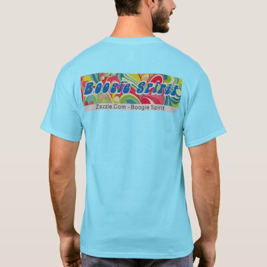 Ik geloof in het wonderbaarlijke! (Pegasus) T-shir T-shirt (Achterkant)