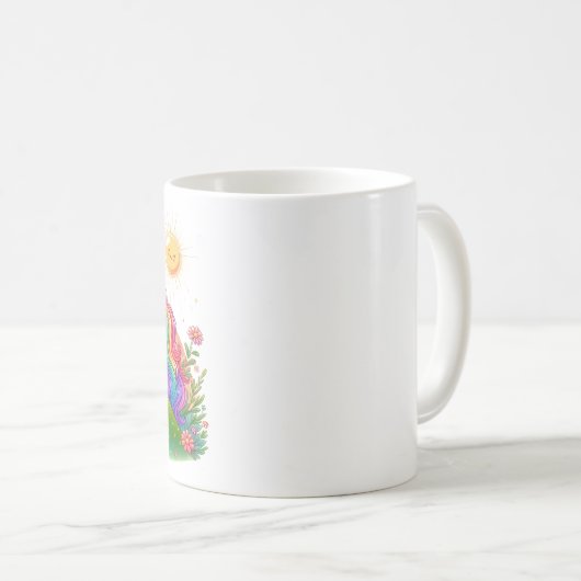 Ik geloof in je eenhoorn koffiemok (Voorkant rechts)