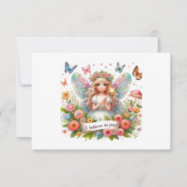 Ik geloof in je fee bedankkaart