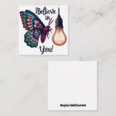 Ik geloof in je mot informatiekaartje (Voorkant / Achterkant)