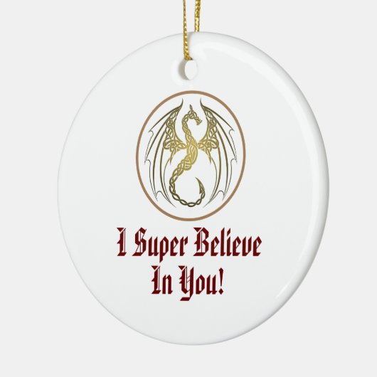 Ik geloof in je Ornament (Links)