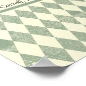 Ik geloof in je Unicorn Quote. Poster (Hoek)