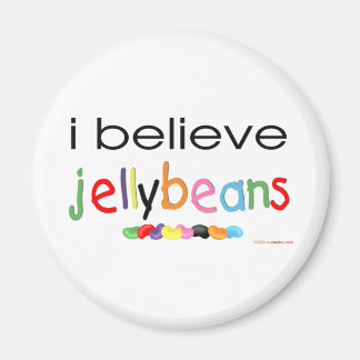 Ik geloof in Jelly Beans Magneet