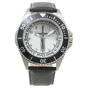 Ik geloof in Jezus Christus Horloge