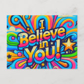 Ik geloof in jou briefkaart (Voorkant)