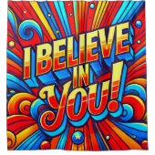 Ik geloof in jou douchegordijn (Voorkant)