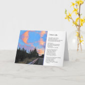 Ik geloof in jou... kaart (Gele Bloem)