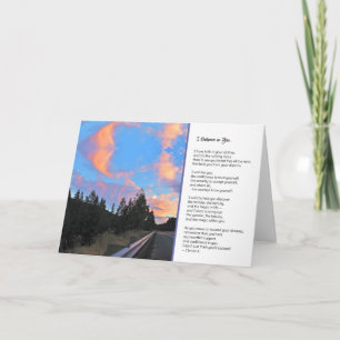 Ik geloof in jou... kaart