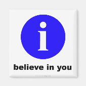 ik geloof in jou - Magnet (Voorkant)