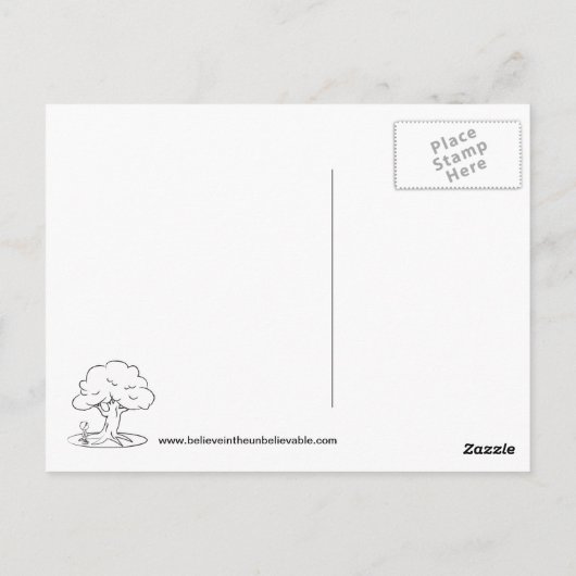 Ik geloof in JULLIE! Briefkaart (Achterkant)