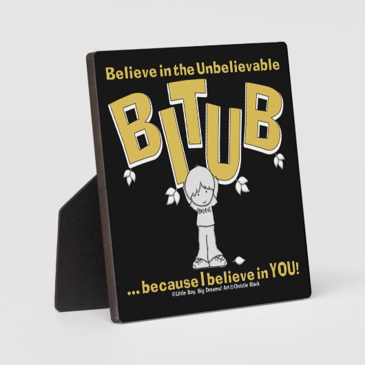 Ik geloof in JULLIE! Fotoplaat (Voorkant)