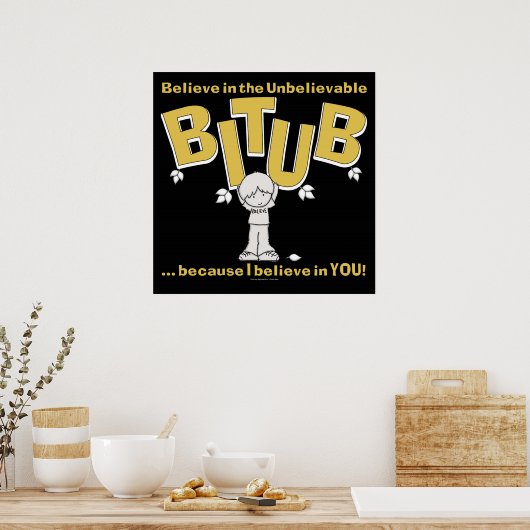 Ik geloof in JULLIE! Poster (Keuken)