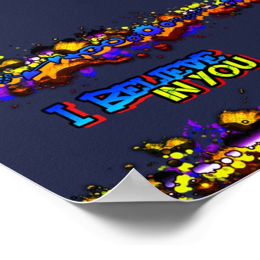 Ik geloof in jullie Poster (Hoek)