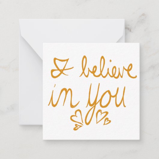 Ik geloof in jullie Valentijn Notitiekaartje (Voorkant)