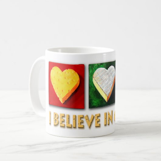 IK GELOOF IN KAAS. KOFFIEMOK (Voorkant links)