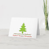 Ik geloof in Kerstmis met Cavalier King Charles Feestdagen Kaart (Achterkant)