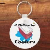 ik geloof in koelers sleutelhanger (Voorkant)