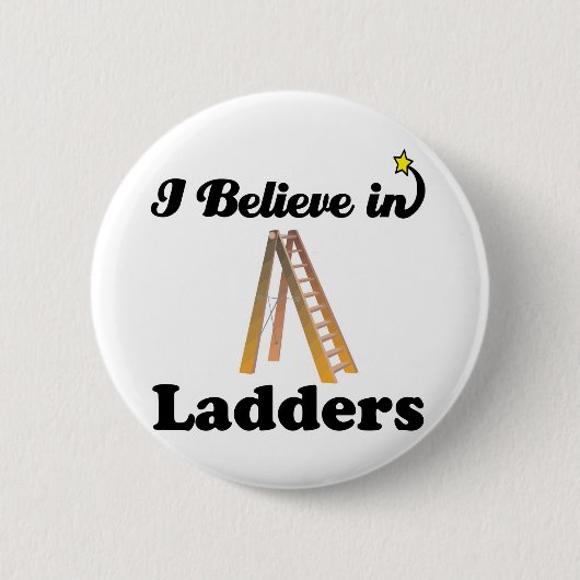 ik geloof in ladders ronde button 5,7 cm (Voorkant)