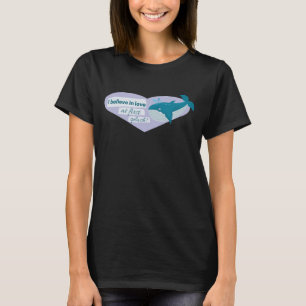 Ik geloof in liefde op het eerste gezicht splash s t-shirt