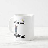 ik geloof in limping koffiemok (Voorkant links)