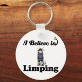ik geloof in limping sleutelhanger (Voorkant)