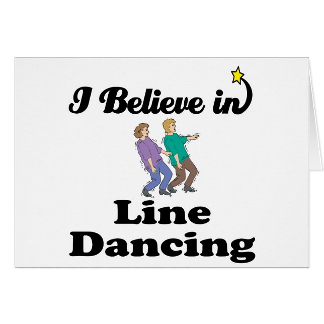 ik geloof in linedancing (Voorkant Horizontaal)