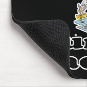 ik geloof in lunchdames muismat (Hoek)