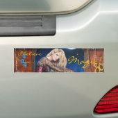 Ik geloof in Magic. Door Lori Karels Bumpersticker (Op auto)