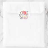 Ik geloof in Magic Unicorn Ronde Sticker (Tas)