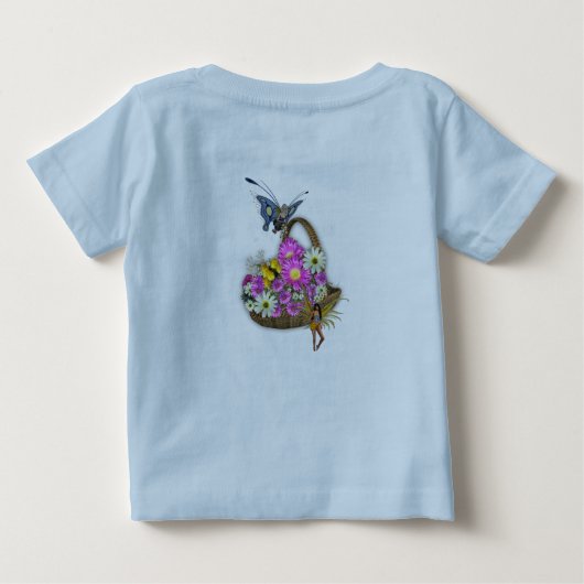 Ik geloof in magie baby T-Shirt (Achterkant)