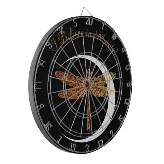 Ik geloof in magie! dartbord (Voorkant Links)