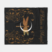 Ik geloof in magie! fleece deken (Voorkant (Horizontaal))