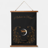 Ik geloof in magie! Gepersonaliseerd Hangend Wandkleed (Voorkant)