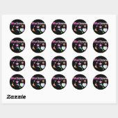 IK GELOOF IN MAGIE RONDE STICKER (Vel)