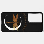 Ik geloof in magie! samsung galaxy hoesje (Linkerkant)