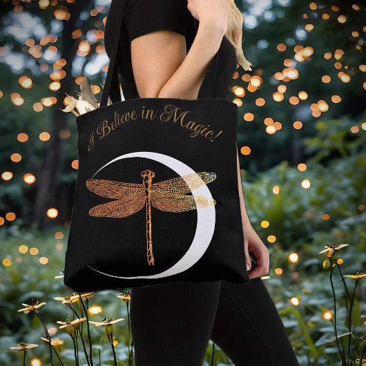 Ik geloof in magie! tote bag