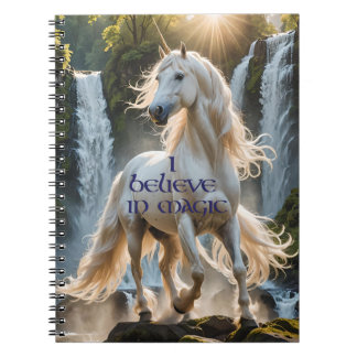 Ik geloof in magische unicorn notitieboek