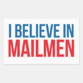 Ik geloof in Mailmen sticker (Voorkant)
